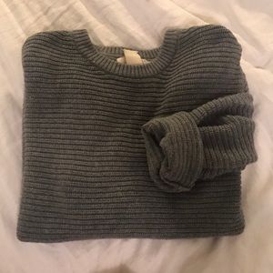Grey Boyfriend Sweater